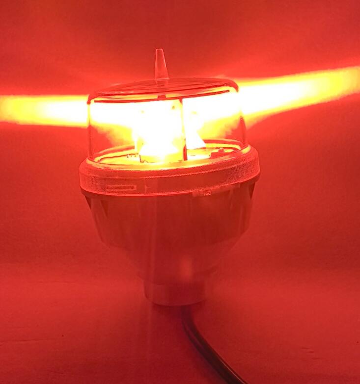 airplane warning lights